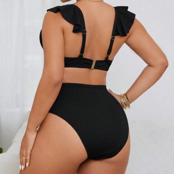 Elegant Foral Bikini 2pcs - Size 2X - Picture 4 of 6